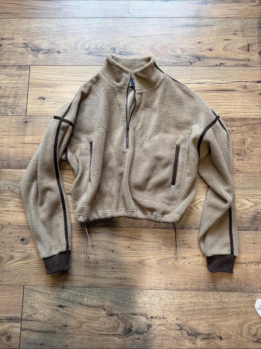 Quarter-Zip Jacket - Tan